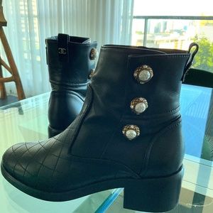 Chanel ankle boots